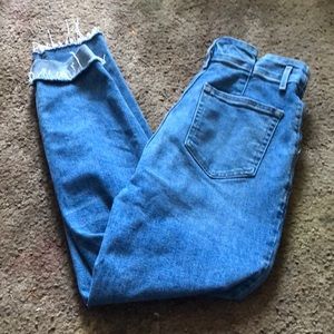 Hollister, high rise, vintage stretch jeans